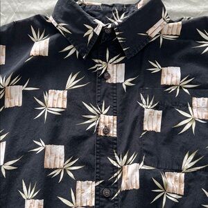 Vintage Newport Blue Men’s Hawaiian tropical shirt xl